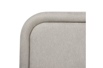 Seng med lamellramme Lavardens - Taupe, svart, 180x200 cm - Møbler - Senger - Sengeramme & sengestamme