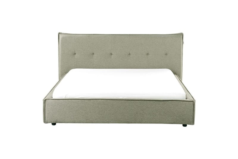 Seng med lamellramme Lestre - Grønn, svart, 160x200 cm - Møbler - Senger - Sengeramme & sengestamme