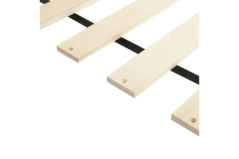 Seng med lamellramme Lestre - Hvit, Svart, 160x200 cm - Møbler - Senger - Sengeramme & sengestamme