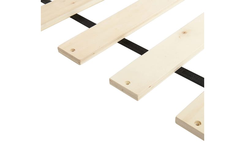 Seng med lamellramme Lestre - Hvit, Svart, 180x200 cm - Møbler - Senger - Sengeramme & sengestamme