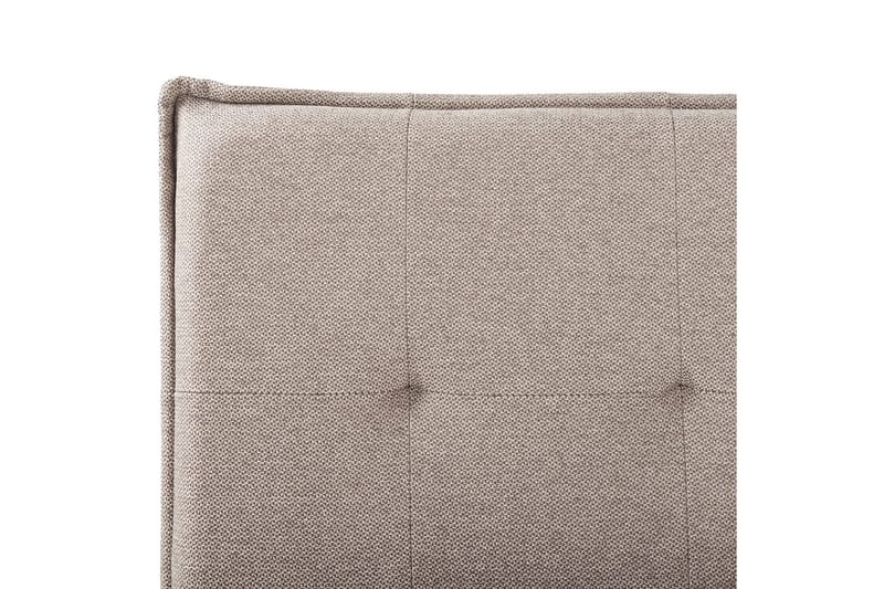 Seng med lamellramme Lestre - Taupe, svart, 180x200 cm - Møbler - Senger - Sengeramme & sengestamme