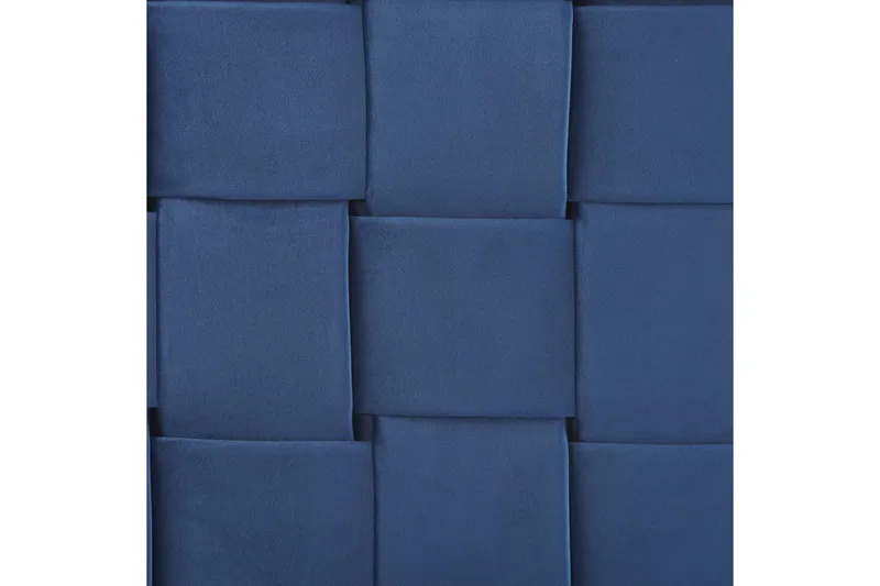 Seng med lamellramme Limoux - Blå, 140x200 cm - Møbler - Senger - Sengeramme & sengestamme