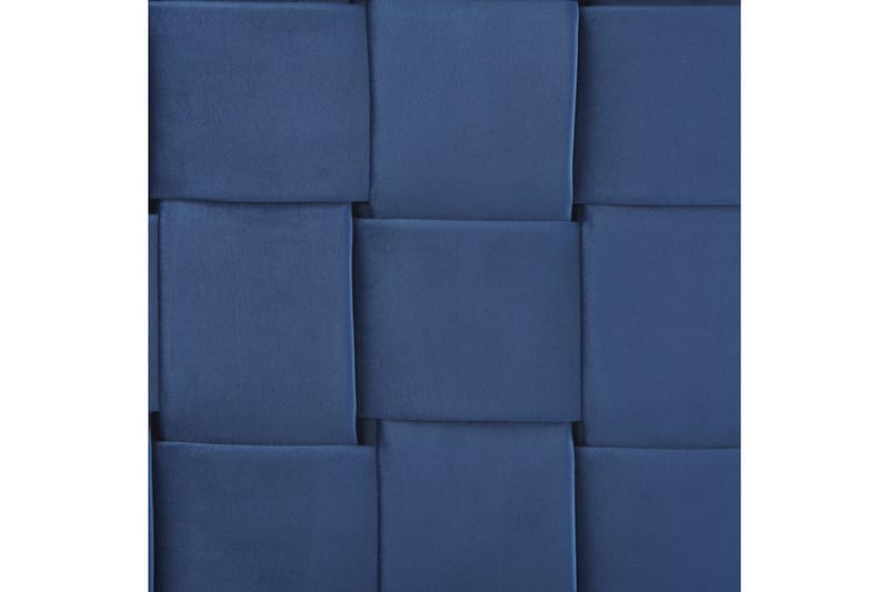 Seng med lamellramme Limoux - Blå, 140x200 cm - Møbler - Senger - Sengeramme & sengestamme