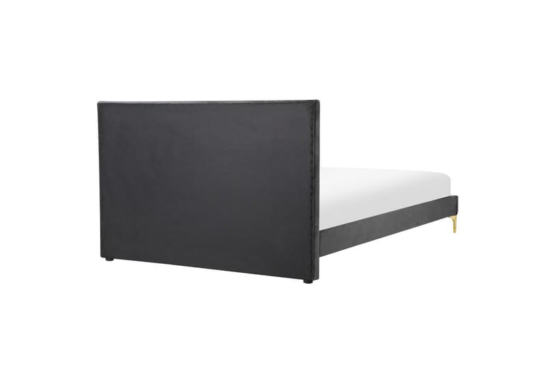 Seng med lamellramme Limoux - Svart, 140x200 cm - Møbler - Senger - Sengeramme & sengestamme