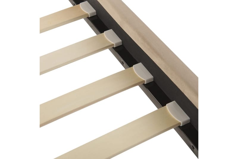 Seng med lamellramme Limoux - Taupe, 160x200 cm - Møbler - Senger - Sengeramme & sengestamme