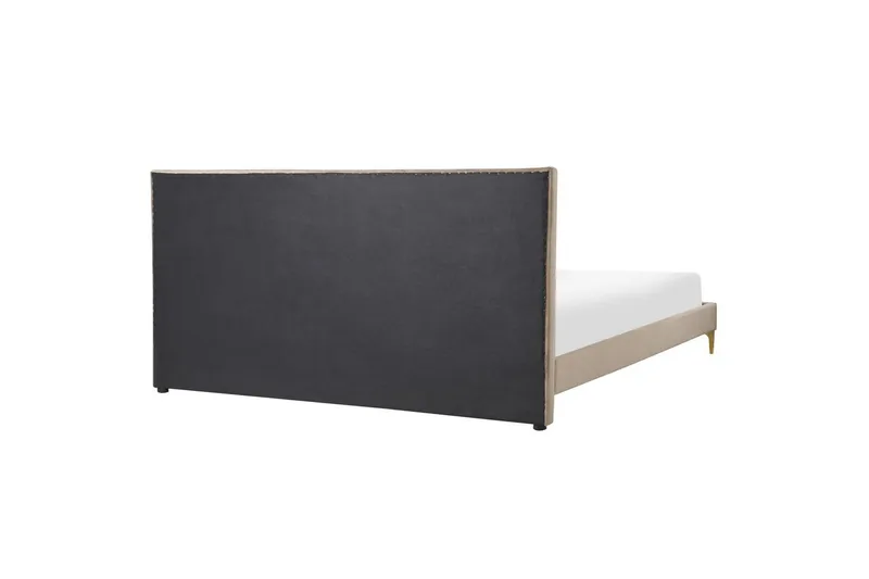 Seng med lamellramme Limoux - Taupe, 180x200 cm - Møbler - Senger - Sengeramme & sengestamme