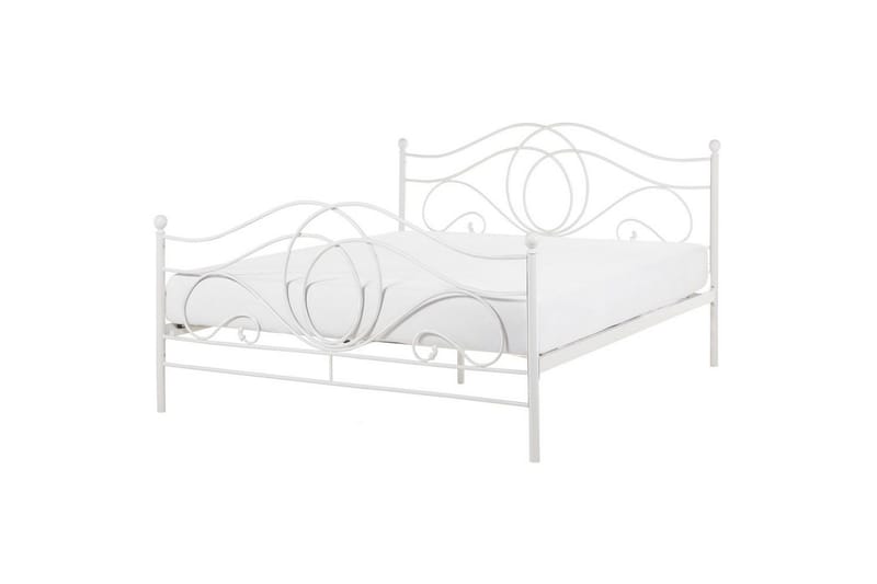 Seng med lamellramme Lyra - Hvit - Møbler - Senger - Sengeramme & sengestamme