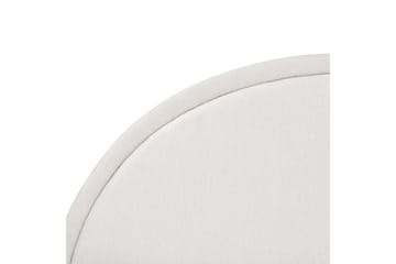 Seng med lamellramme Margut - Beige/Polyester, 160x200 cm - Møbler - Senger - Sengeramme & sengestamme