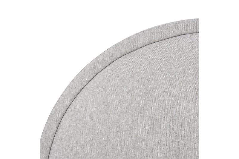 Seng med lamellramme Margut - Grå/Polyester, Grå/polyester, 160x200 cm - Møbler - Senger - Sengeramme & sengestamme