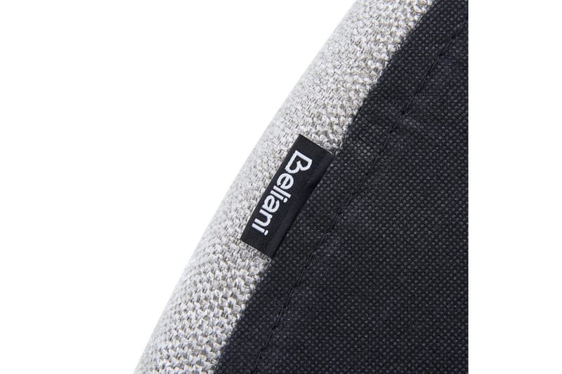 Seng med lamellramme Margut - Grå/Polyester, Grå/polyester, 160x200 cm - Møbler - Senger - Sengeramme & sengestamme