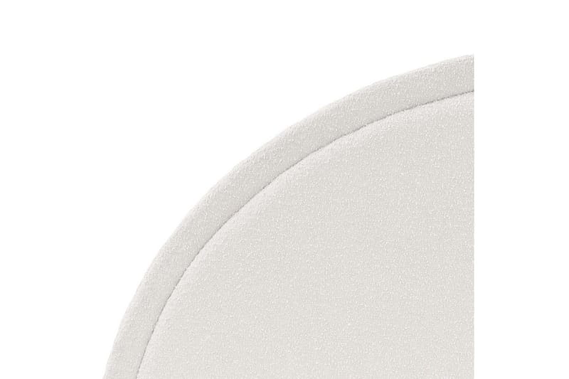 Seng med lamellramme Margut - Hvit/Bouclé, 180x200 cm - Møbler - Senger - Sengeramme & sengestamme