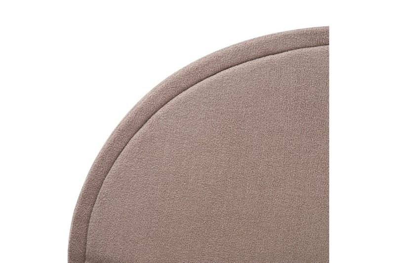 Seng med lamellramme Margut - Taupe/Bouclé, 160x200 cm - Møbler - Senger - Sengeramme & sengestamme