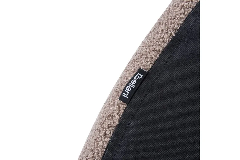 Seng med lamellramme Margut - Taupe/Bouclé, 180x200 cm - Møbler - Senger - Sengeramme & sengestamme