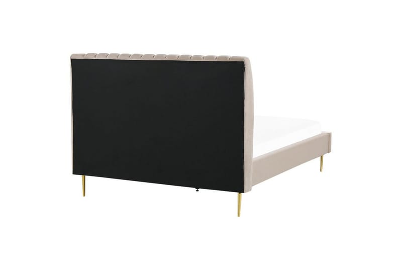 Seng med lamellramme Marville - Beige, 140x200 cm - Møbler - Senger - Sengeramme & sengestamme