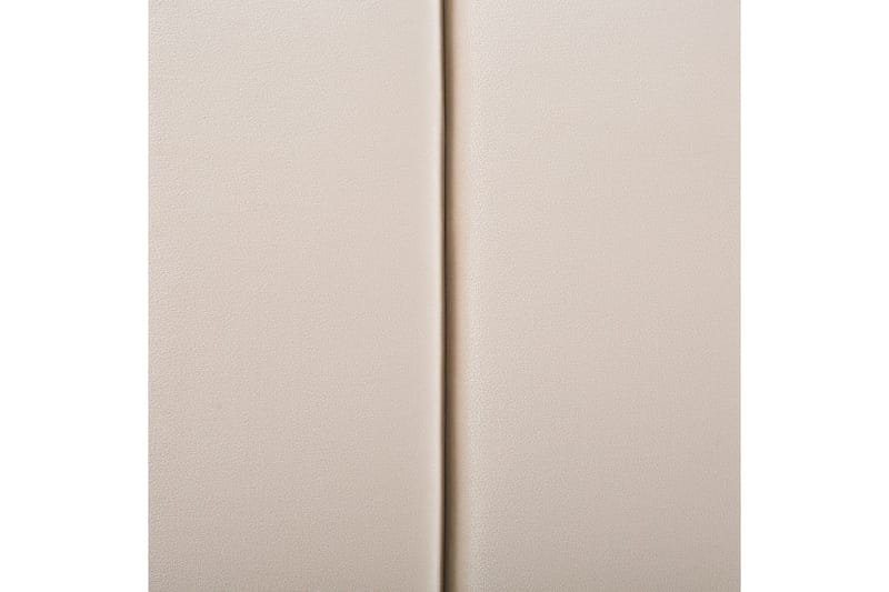 Seng med lamellramme Marville - Beige, gull, Beige, Gull, 160x200 cm - Møbler - Senger - Sengeramme & sengestamme