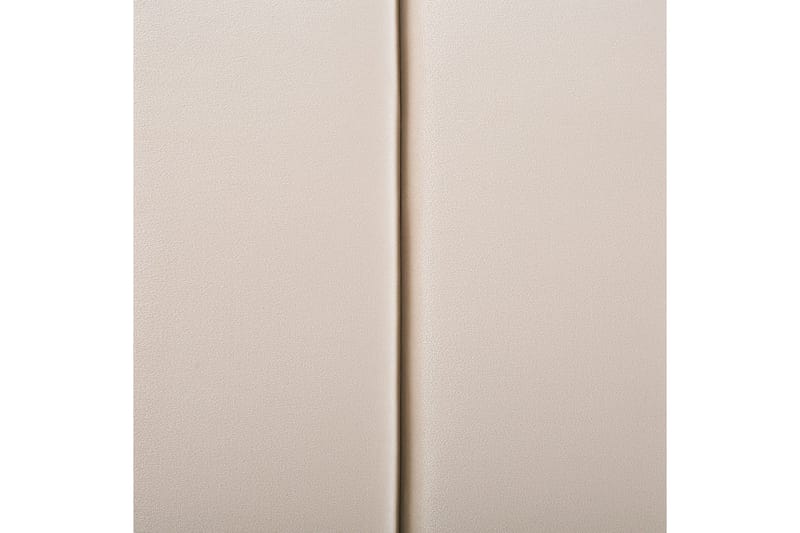 Seng med lamellramme Marville - Beige, gull, Beige, Gull, 180x200 cm - Møbler - Senger - Sengeramme & sengestamme