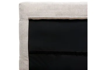 Seng med lamellramme Melle - Lys beige/Mansjettstoff, Lysebeige/Manchestertøy, Lys beige/Kordfløyel, Lys beige/Manchester, 180x200 cm - Møbler - Senger - Sengeramme & sengestamme