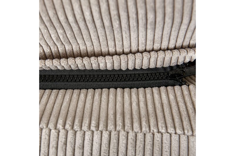 Seng med lamellramme Melle - Taupe/Manchesterstoff, Taupe/cordfløyel, 140x200 cm - Møbler - Senger - Sengeramme & sengestamme