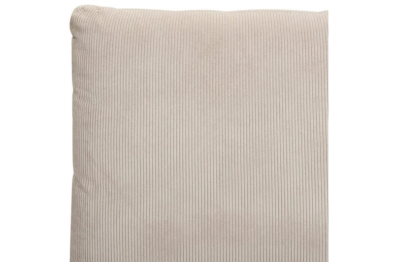 Seng med lamellramme Melle - Taupe/Manchesterstoff, Taupe/cordfløyel, 140x200 cm - Møbler - Senger - Sengeramme & sengestamme