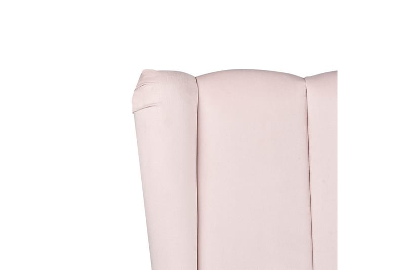 Seng med lamellramme Miribel - Rosa, gull, 140x200 cm - Møbler - Senger - Sengeramme & sengestamme