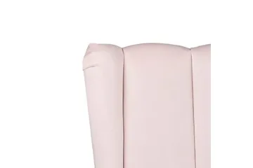 Seng med lamellramme Miribel - Rosa, gull, 140x200 cm - Møbler - Senger - Sengeramme & sengestamme
