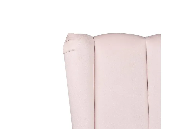 Seng med lamellramme Miribel - Rosa, gull, 180x200 cm - Møbler - Senger - Sengeramme & sengestamme