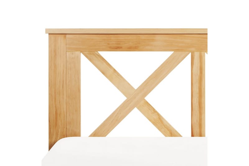 Seng med lamellramme Tannay - Lyst tre, 160x200 cm - Møbler - Senger - Sengeramme & sengestamme