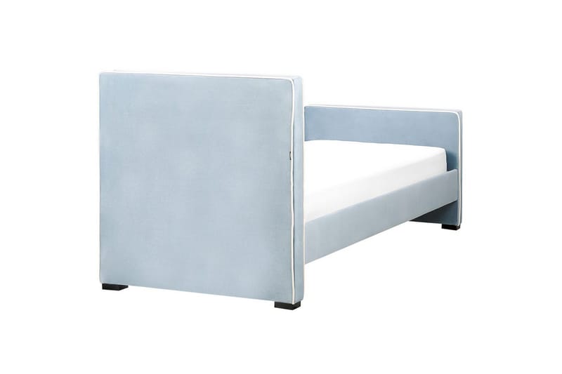 Seng med lamellramme Teenie - Blå, Svart - Møbler - Senger - Sengeramme & sengestamme