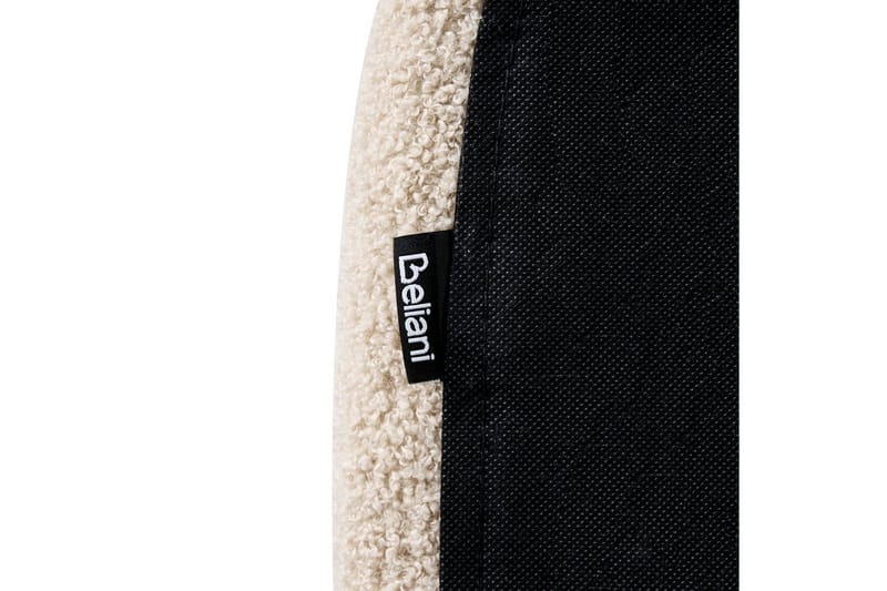 Seng med lamellramme Vaucluse - Beige/Bouclé, 140x200 cm - Møbler - Senger - Sengeramme & sengestamme