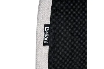 Seng med lamellramme Vaucluse - Hvit/Polyester, 160x200 cm - Møbler - Senger - Sengeramme & sengestamme
