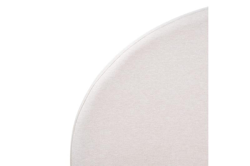 Seng med lamellramme Vaucluse - Hvit/Polyester, 160x200 cm - Møbler - Senger - Sengeramme & sengestamme