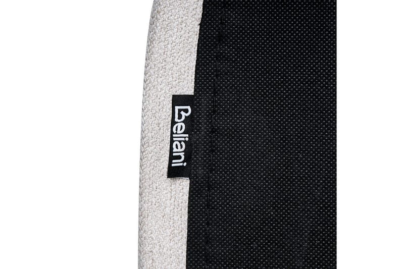 Seng med lamellramme Vaucluse - Hvit/Polyester, 160x200 cm - Møbler - Senger - Sengeramme & sengestamme