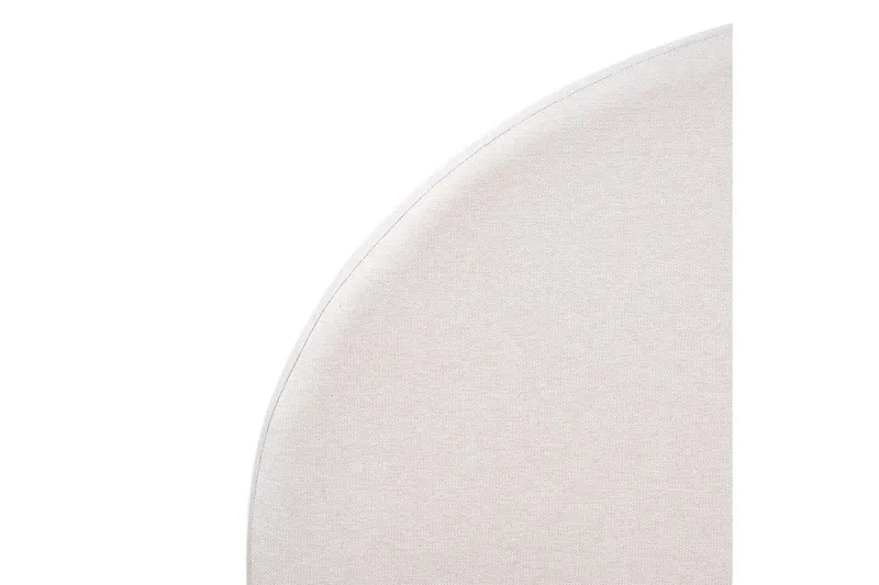 Seng med lamellramme Vaucluse - Hvit/Polyester, 160x200 cm - Møbler - Senger - Sengeramme & sengestamme