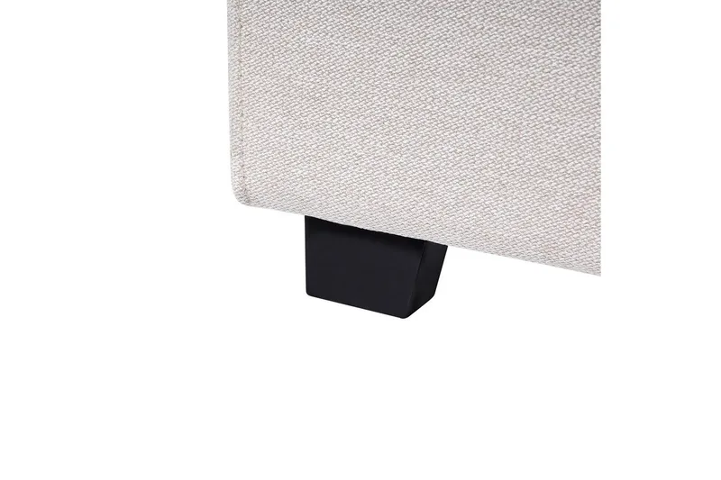 Seng med lamellramme Vaucluse - Hvit/Polyester, 160x200 cm - Møbler - Senger - Sengeramme & sengestamme