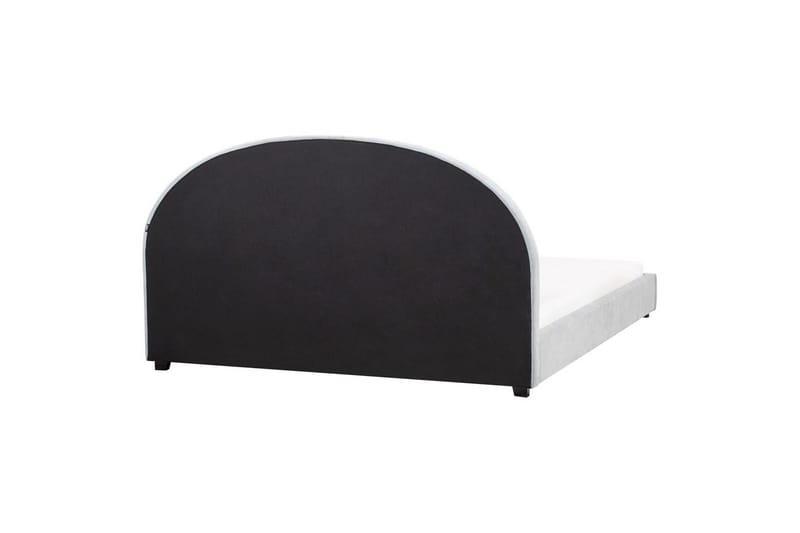 Seng med lamellramme Vaucluse - Lys blå/Polyester, 180x200 cm - Møbler - Senger - Sengeramme & sengestamme