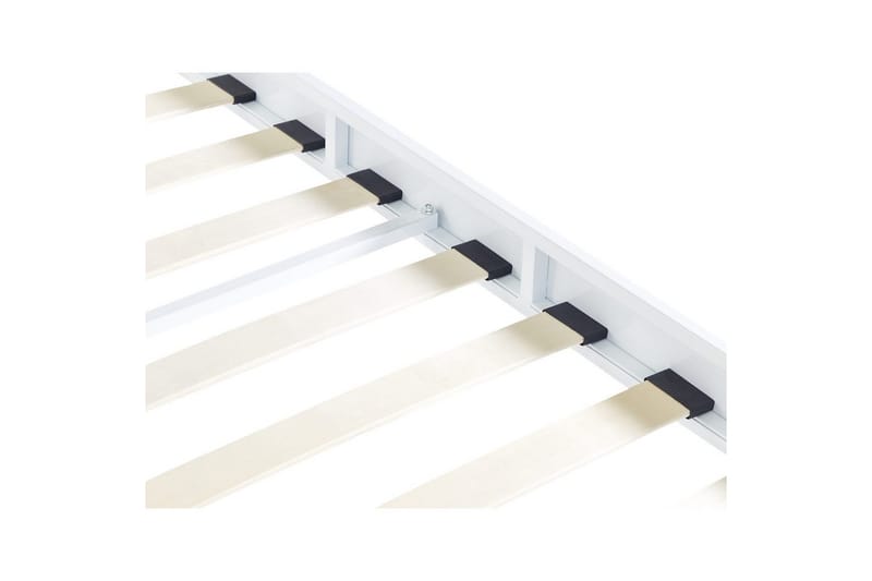 Seng med lamellramme Vaurs - Hvit, 180x200 cm - Møbler - Senger - Sengeramme & sengestamme