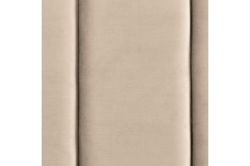 Seng med lamellramme Villette - Beige, svart, 160x200 cm - Møbler - Senger - Sengeramme & sengestamme
