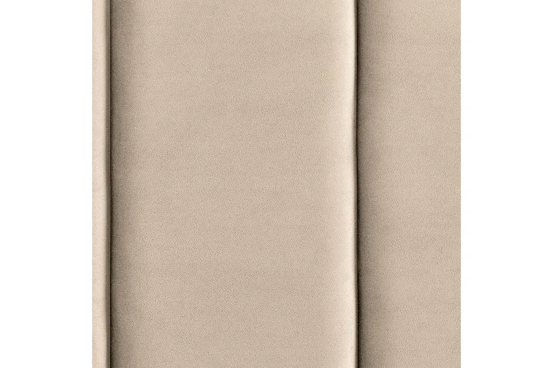 Seng med lamellramme Villette - Beige, svart, 180x200 cm - Møbler - Senger - Sengeramme & sengestamme