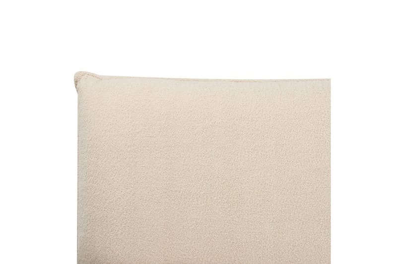 Seng med lamellramme Vinay - Lys beige, 180x200 cm - Møbler - Senger - Sengeramme & sengestamme