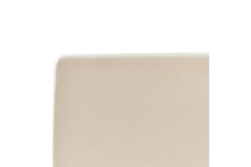 Seng med oppbevaring Bousse - Beige/Fløyel, 180x200 cm - Møbler - Senger - Sengeramme & sengestamme