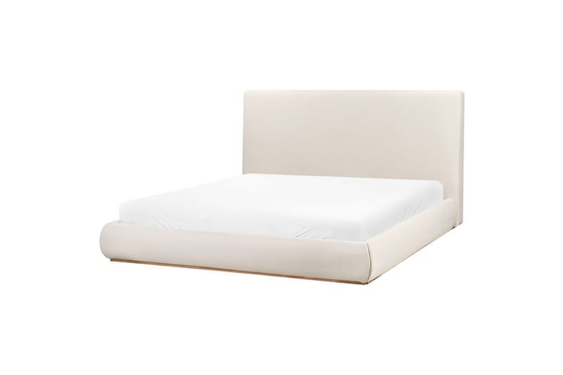 Seng med oppbevaring Campagne - Beige, 180x200 cm - Møbler - Senger - Sengeramme & sengestamme