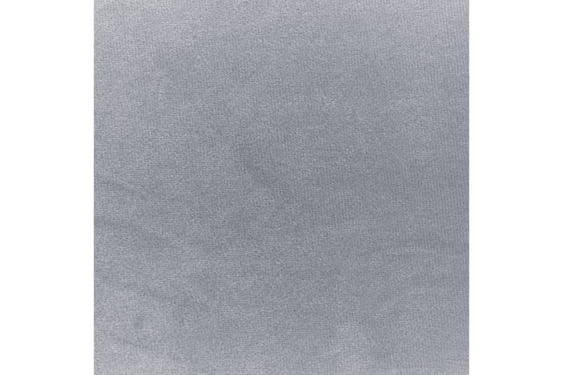 Seng med oppbevaring Metz - Grå, Sølv/Fløyel, 90x200 cm - Møbler - Senger - Sengeramme & sengestamme