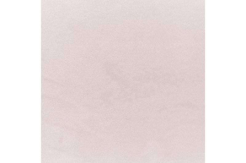Seng med oppbevaring Metz - Rosa, sølv/fløyel, 90x200 cm - Møbler - Senger - Sengeramme & sengestamme
