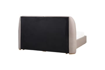 Seng med oppbevaring Monestier - Beige, 160x200 cm - Møbler - Senger - Sengeramme & sengestamme
