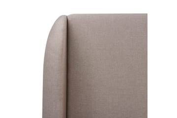 Seng med oppbevaring Monestier - Beige, 160x200 cm - Møbler - Senger - Sengeramme & sengestamme