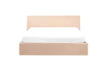 Seng med oppbevaring Orbey - Beige, 140x200 cm - Møbler - Senger - Sengeramme & sengestamme
