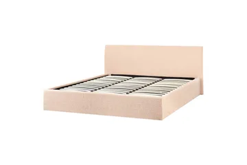 Seng med oppbevaring Orbey - Beige, 180x200 cm - Møbler - Senger - Sengeramme & sengestamme