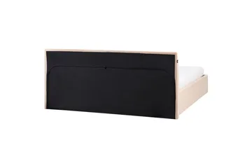 Seng med oppbevaring Orbey - Beige, 180x200 cm - Møbler - Senger - Sengeramme & sengestamme