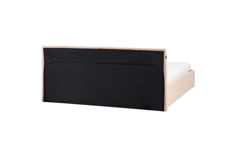 Seng med oppbevaring Orbey - Beige, 180x200 cm - Møbler - Senger - Sengeramme & sengestamme