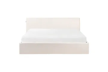 Seng med oppbevaring Orbey - Hvit, 180x200 cm - Møbler - Senger - Sengeramme & sengestamme
